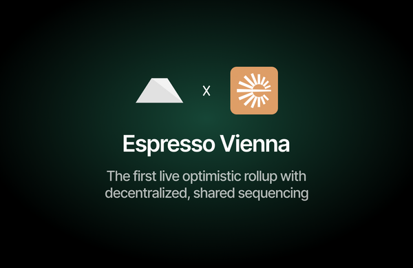 Caldera and Espresso Systems unveil Vienna: the first Optimistic Rollup using Espresso's Decentralized Sequencer